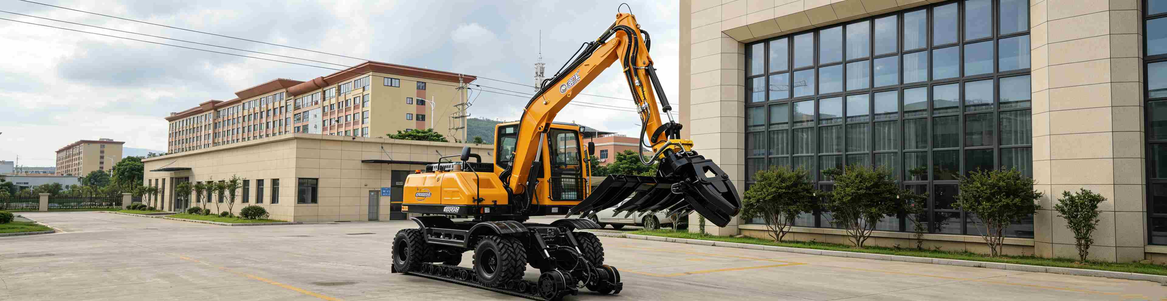 Rail Road Sleeper Changing Machine